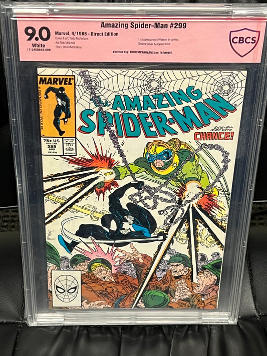 Amazing Spider-Man #299 - Signed by Todd McFarlane