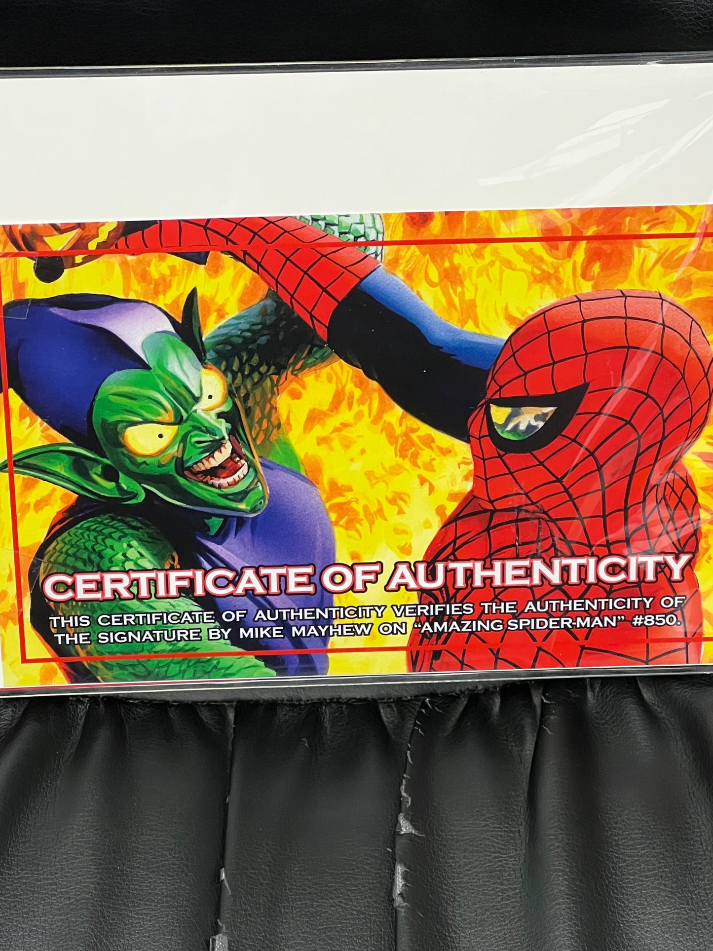 Amazing Spider-Man #850 - Mayhew Virgin Variant - Signed by Mike Mayhew