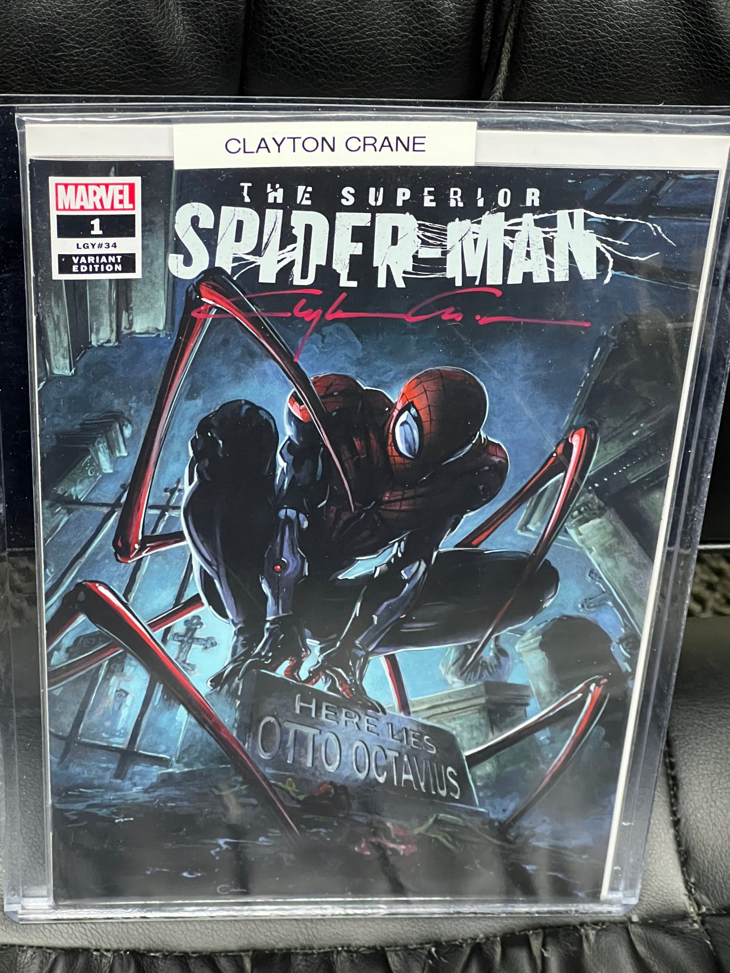 The Superior Spider-Man #1 - Crane Variant - Signed by Clayton Crane