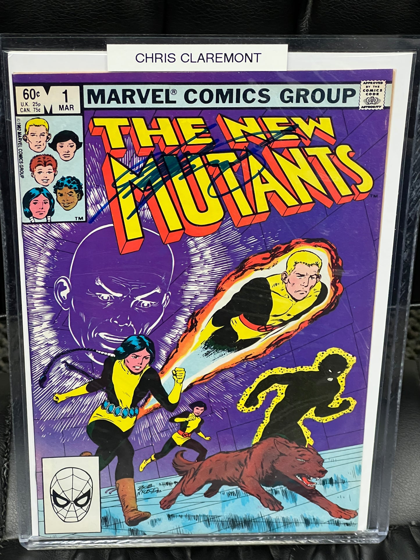 The New Mutants #1 - Signed by Chris Claremont