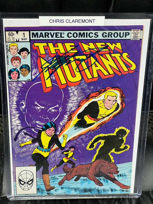 The New Mutants #1 - Signed by Chris Claremont