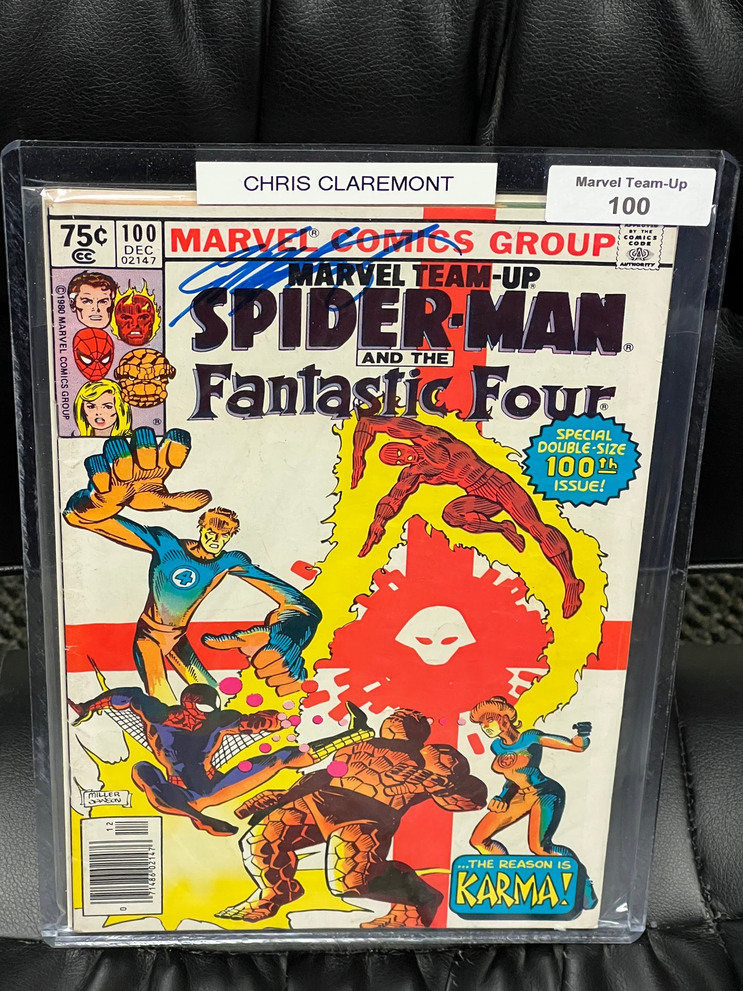 Marvel Team-Up #100 - Signed by Chris Claremont