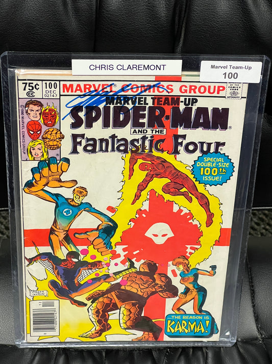Marvel Team-Up #100 - Signed by Chris Claremont