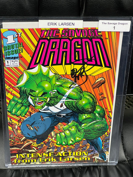 The Savage Dragon #1 - Signed by Erik Larsen