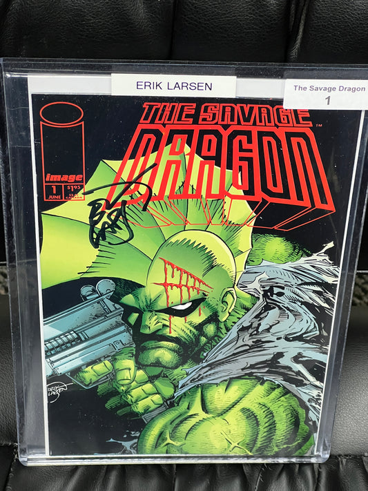The Savage Dragon #1 - Signed by Erik Larsen