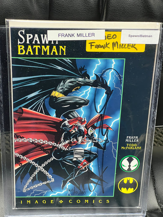 Spawn/Batman - Signed by Frank Miller