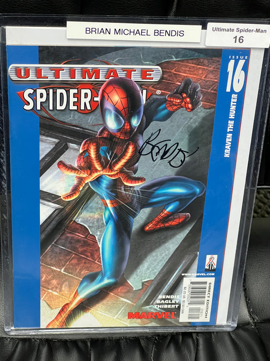 Ultimate Spider-Man #16 - Signed by Brian Michael Bendis
