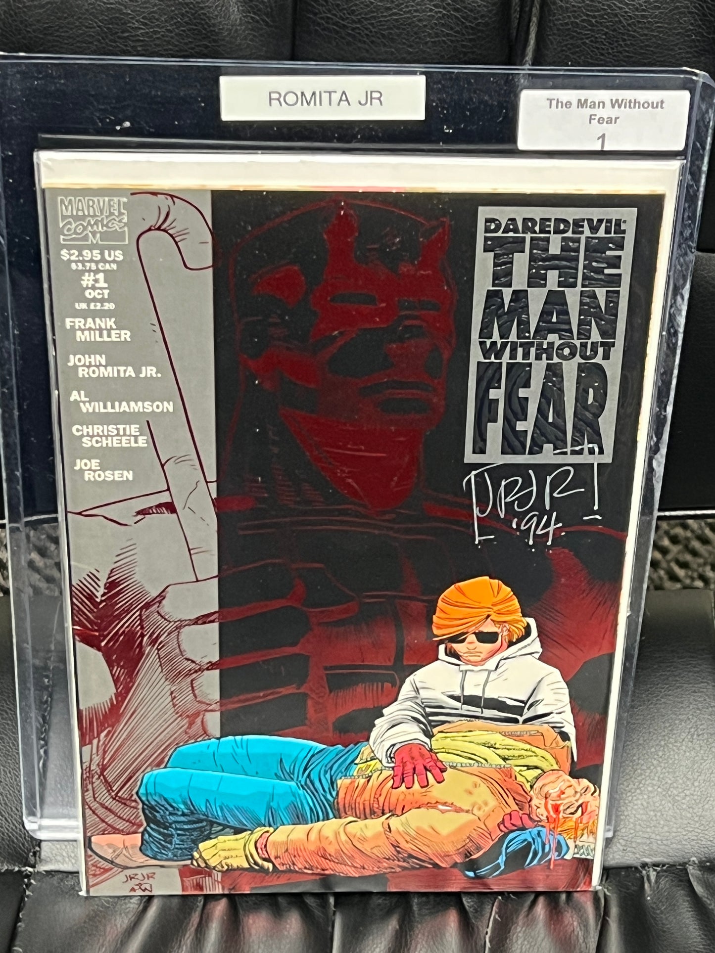 Daredevil - The Man without Fear #1 - Signed by Romita Jr.