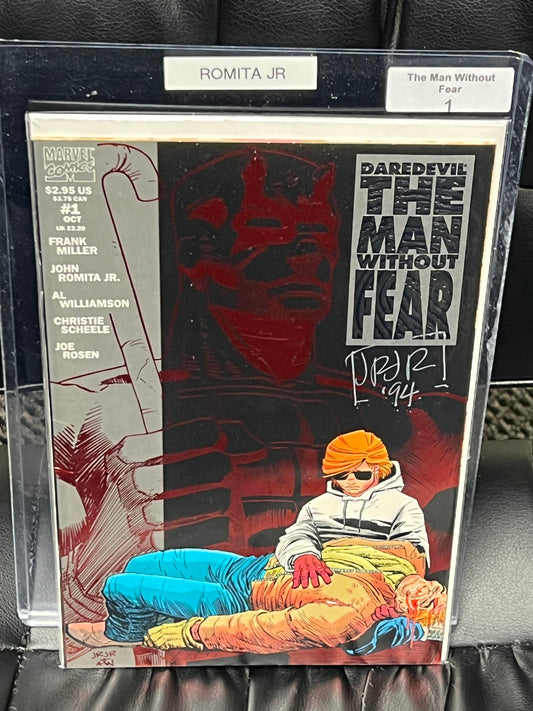 Daredevil - The Man without Fear #1 - Signed by Romita Jr.