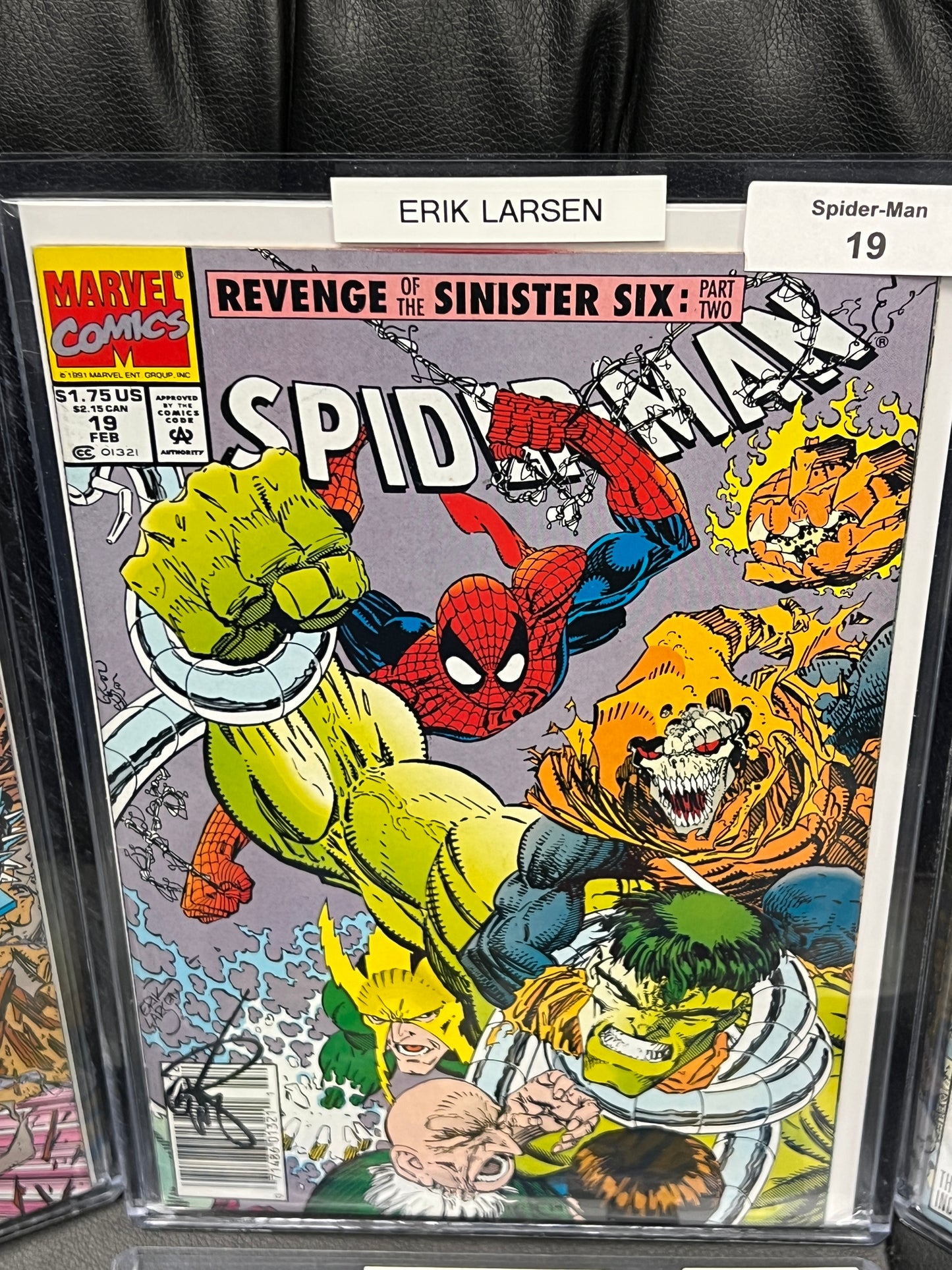 Spider-Man #'s 18-23 - Revenge of the Sinister Six - All Signed by Erik Larsen