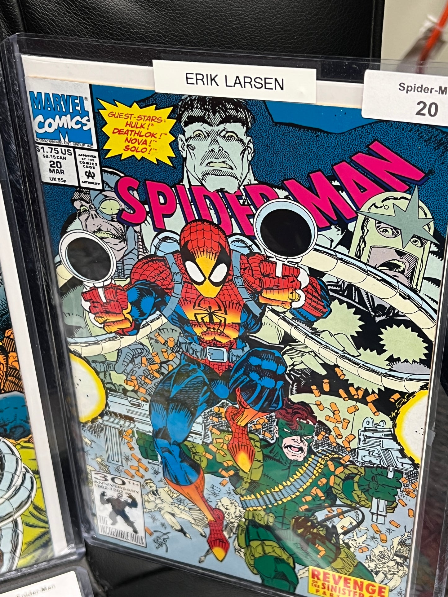 Spider-Man #'s 18-23 - Revenge of the Sinister Six - All Signed by Erik Larsen
