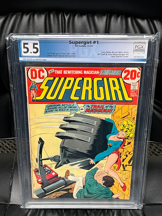 Supergirl #1 (1972) - PGX 5.5