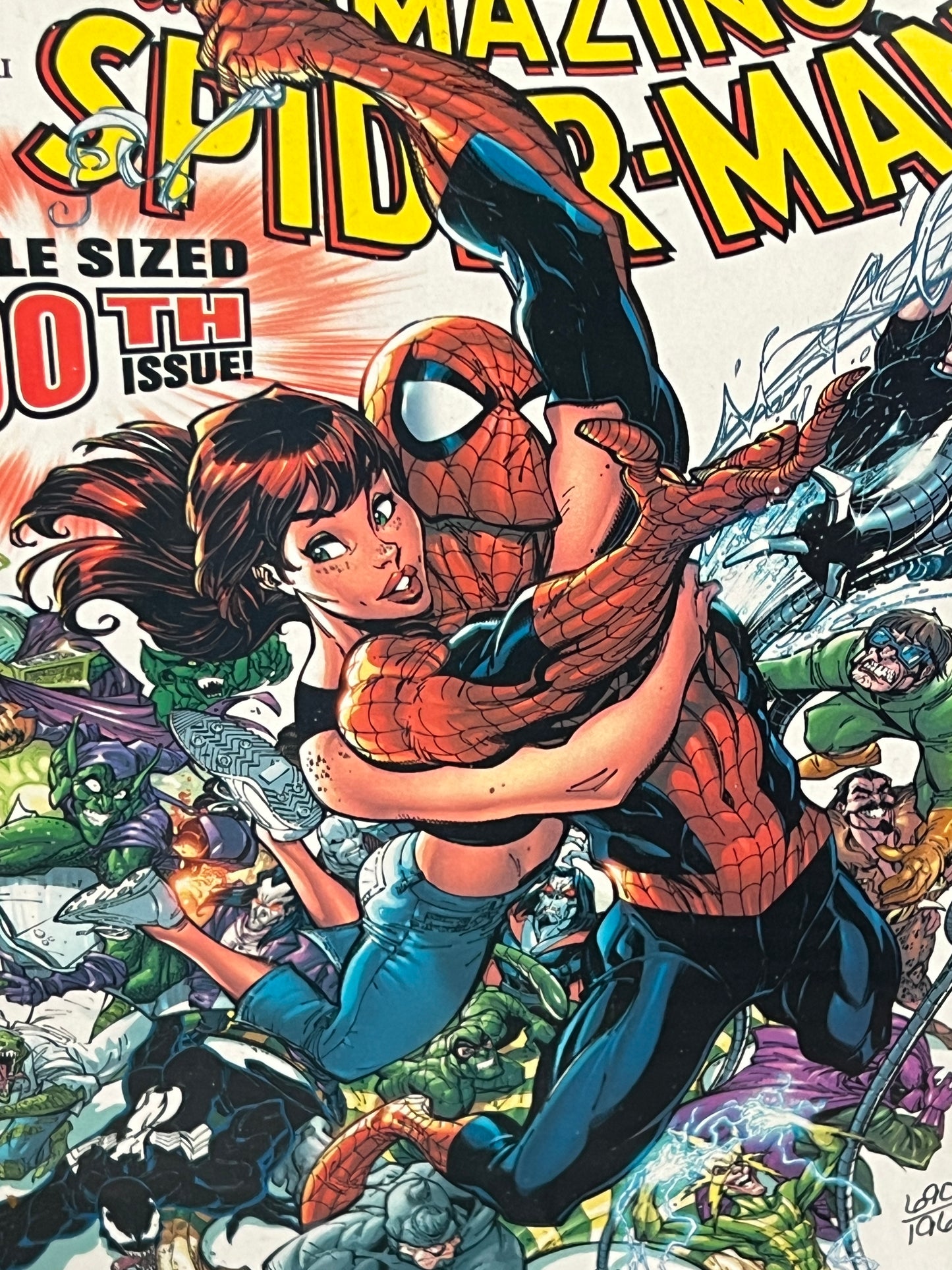 Amazing Spider-Man #500 - Signed by John Romita Jr.