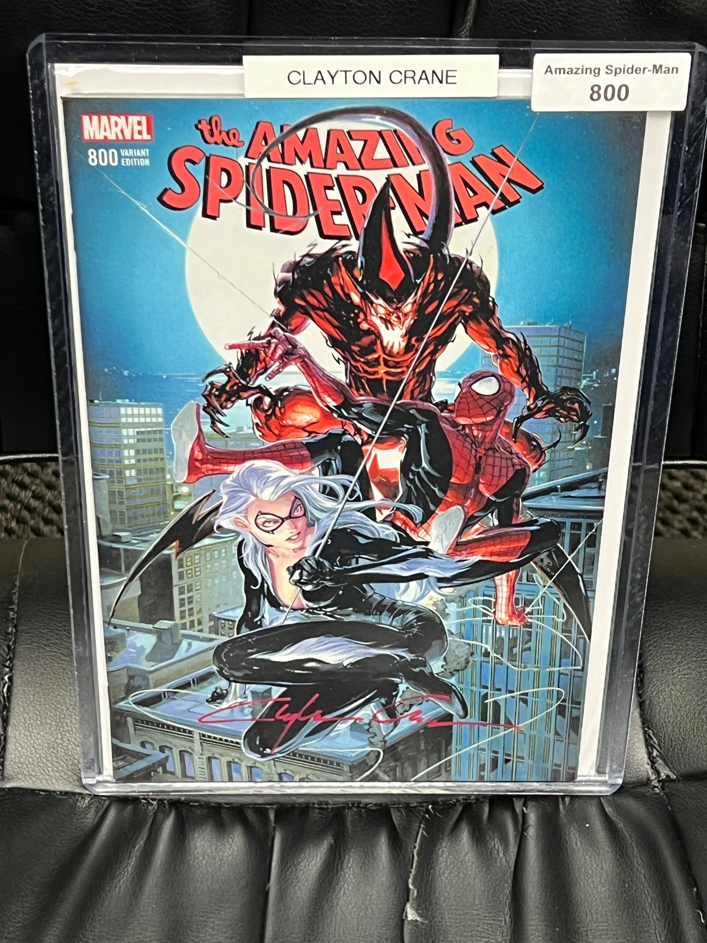 Amazing Spider-Man #800 - Signed by Clayton Crane