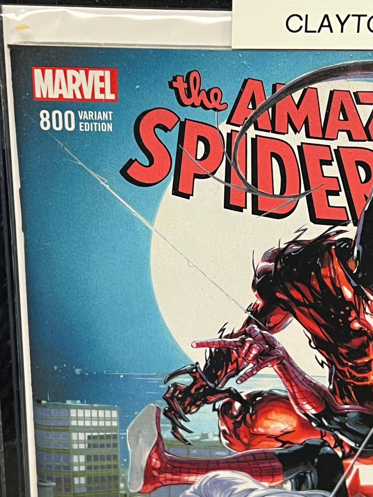 Amazing Spider-Man #800 - Signed by Clayton Crane