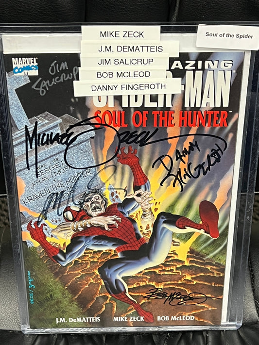 Amazing Spider-Man - Soul of the Hunter - Signed 5X