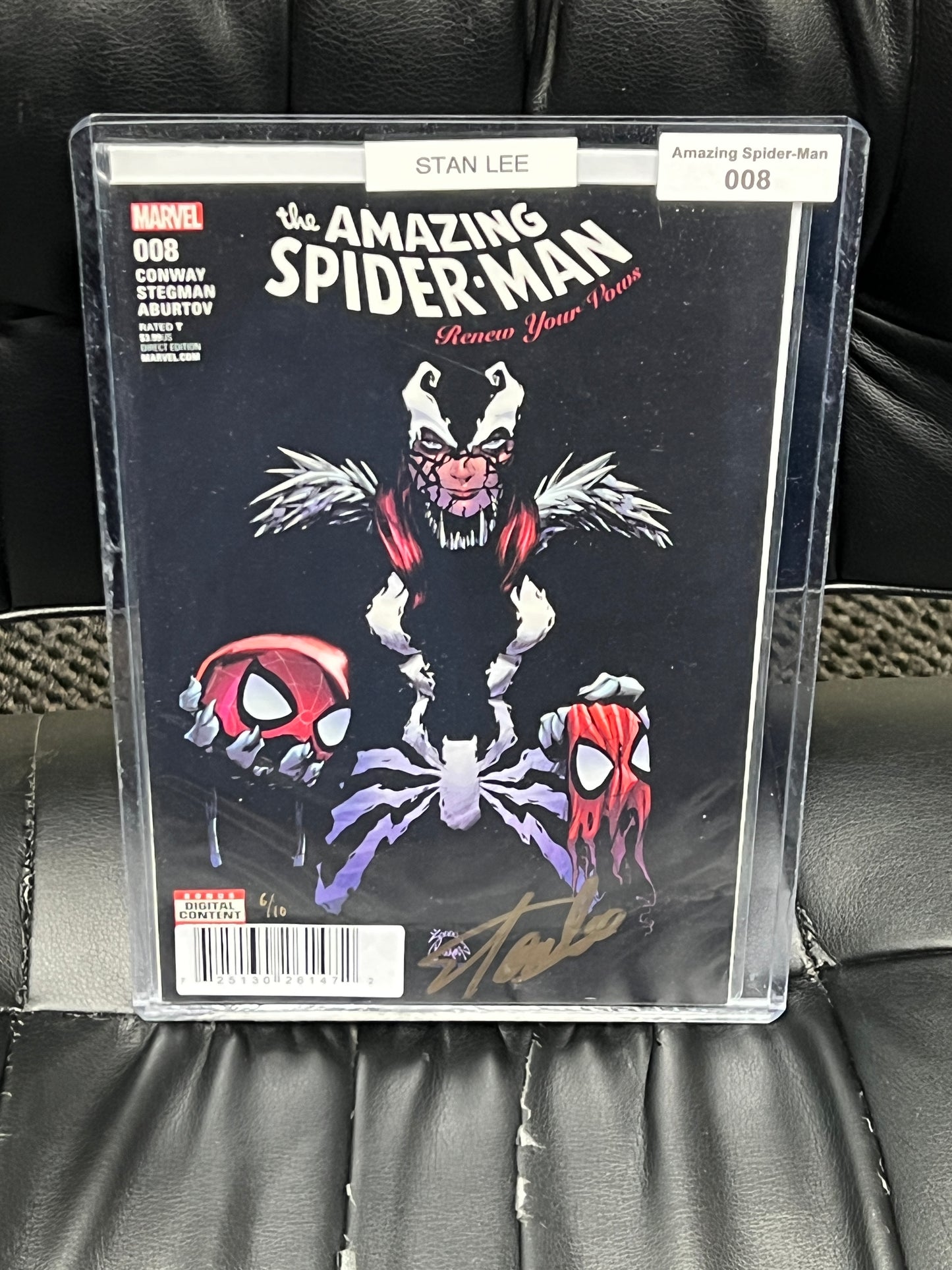 Amazing Spider-Man -Renew Your Vows #008 - Signed by Stan Lee (6/10)