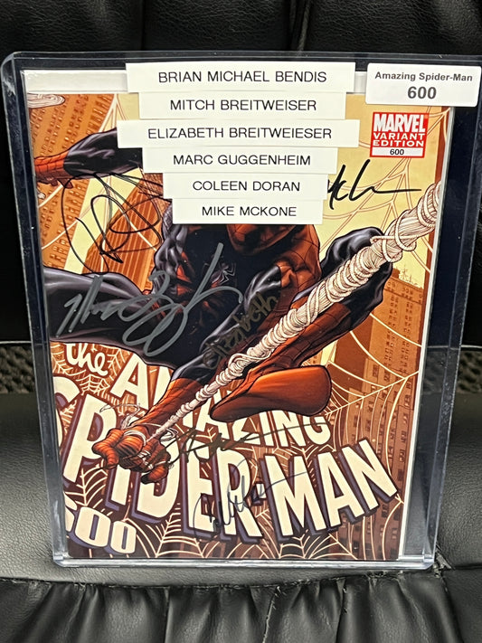 Amazing Spider-Man #600 - Variant - Singed 6X