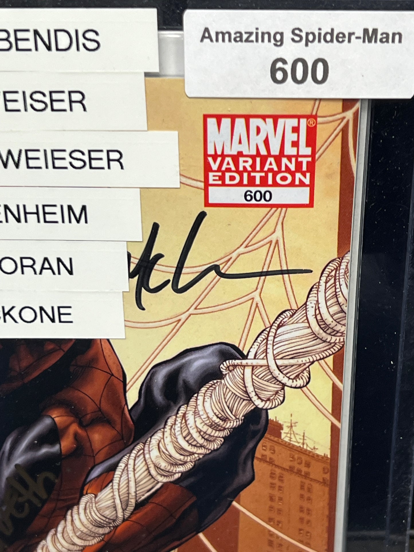 Amazing Spider-Man #600 - Variant - Singed 6X