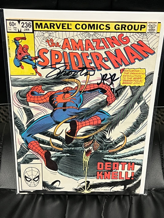 Amazing Spider-Man #236 - Signed by Romita Jr. and Shooter