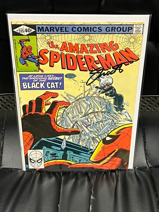 Amazing Spider-Man #205 - Signed by Jim Shooter