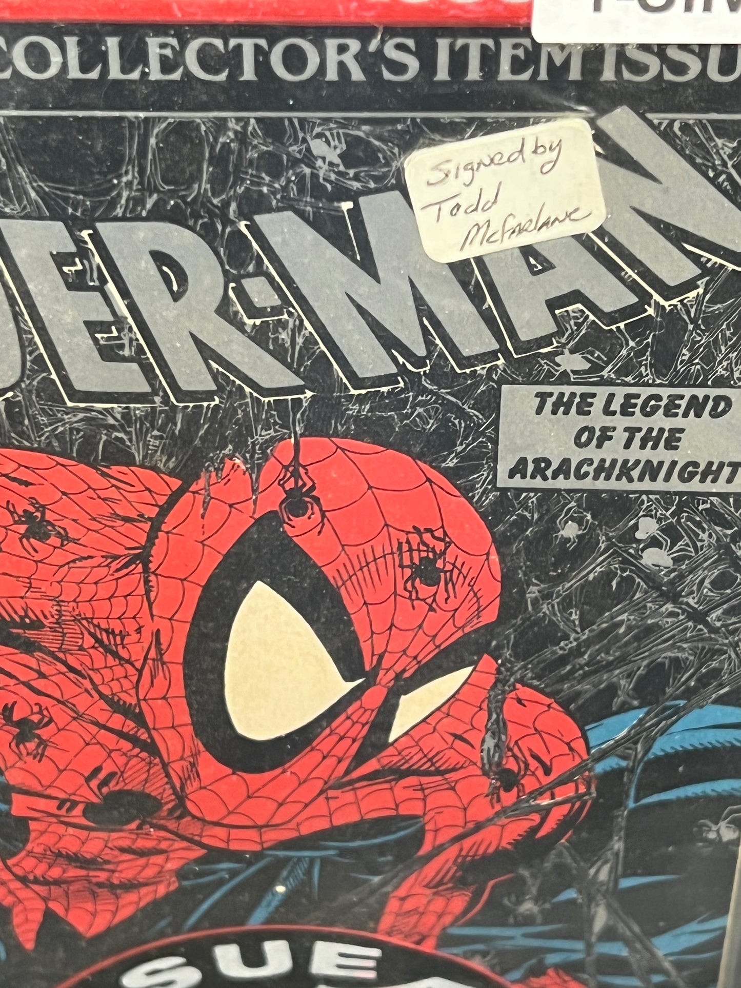 Spider-Man #1 - Signed by McFarlane- Silver Polybagged Edition