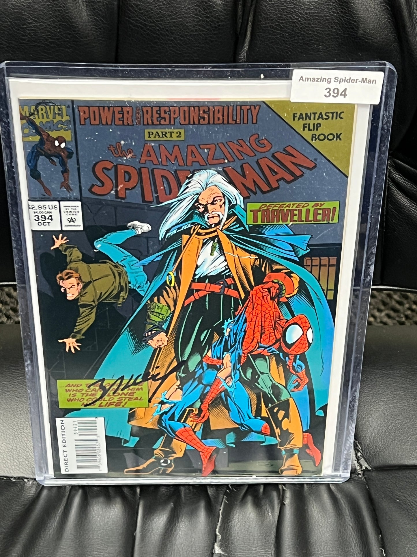 Amazing Spider-Man #394 - Signed by Mark Bagley