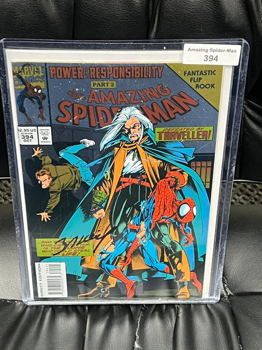 Amazing Spider-Man #394 - Signed by Mark Bagley