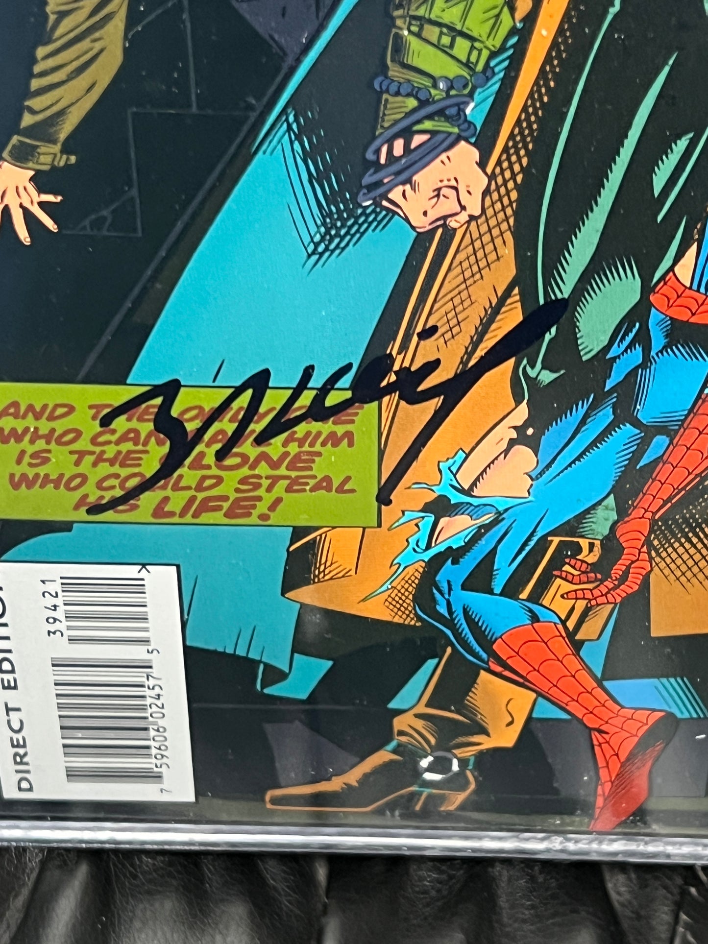 Amazing Spider-Man #394 - Signed by Mark Bagley