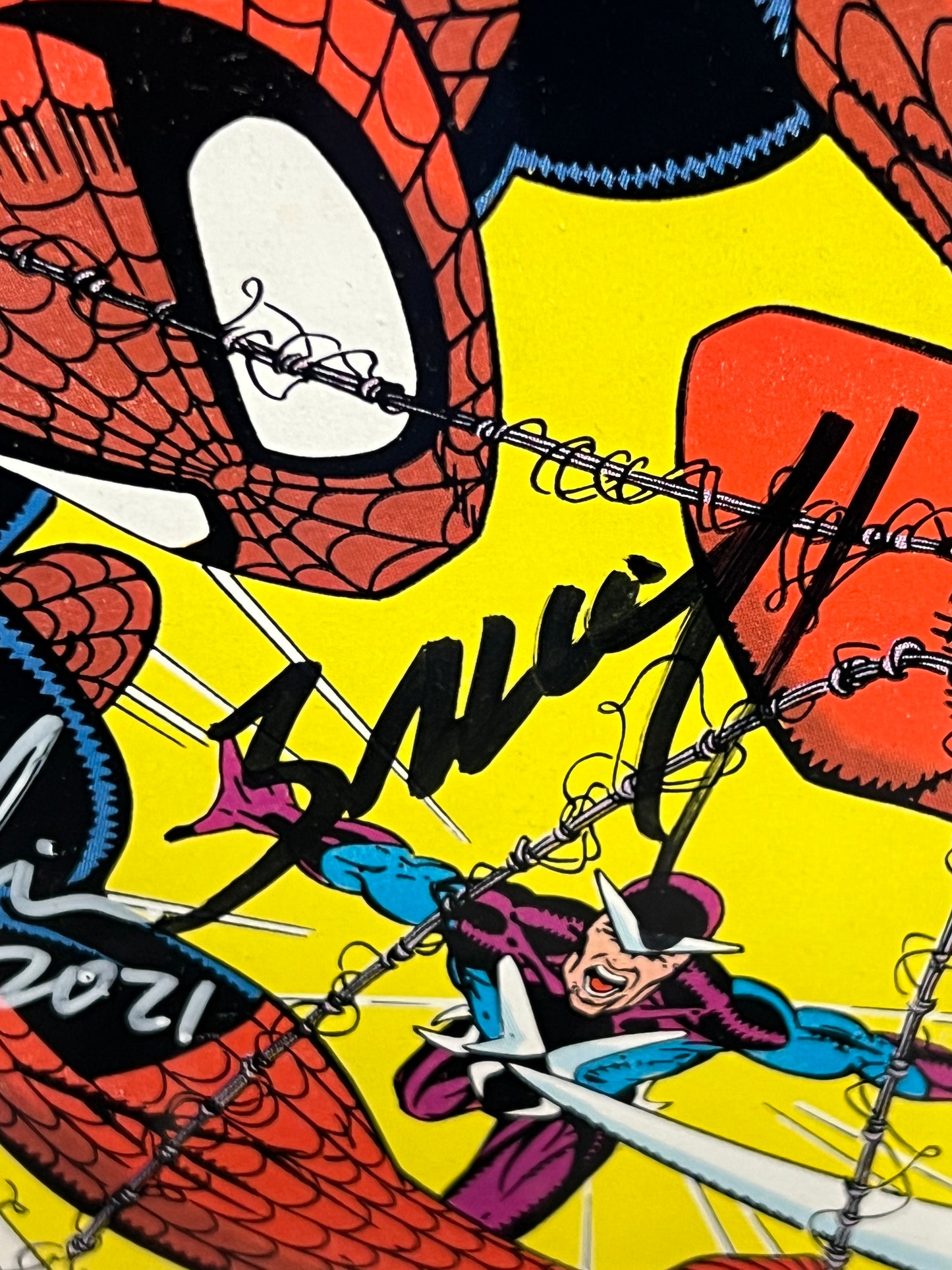 Amazing Spider-Man #345 - Signed by Bagley and Emberlin