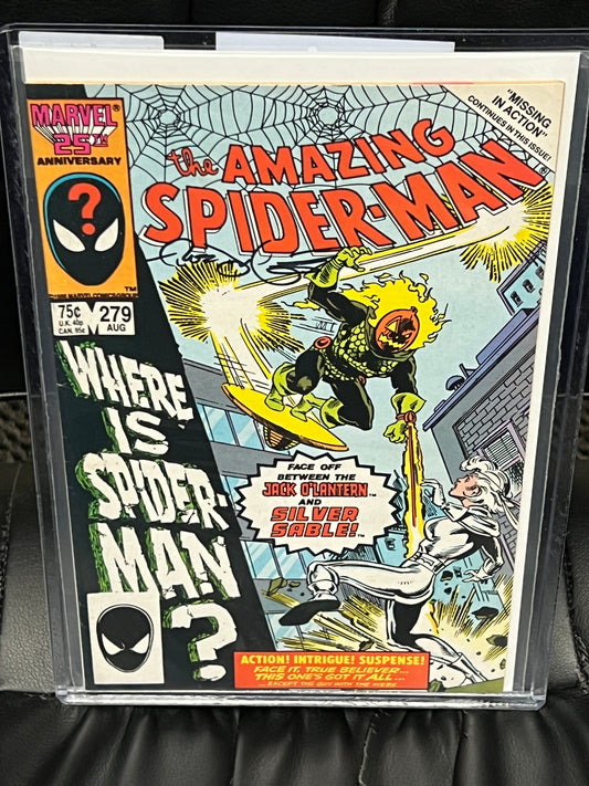 Amazing Spider-Man #279 - Signed by Rick Leonardi