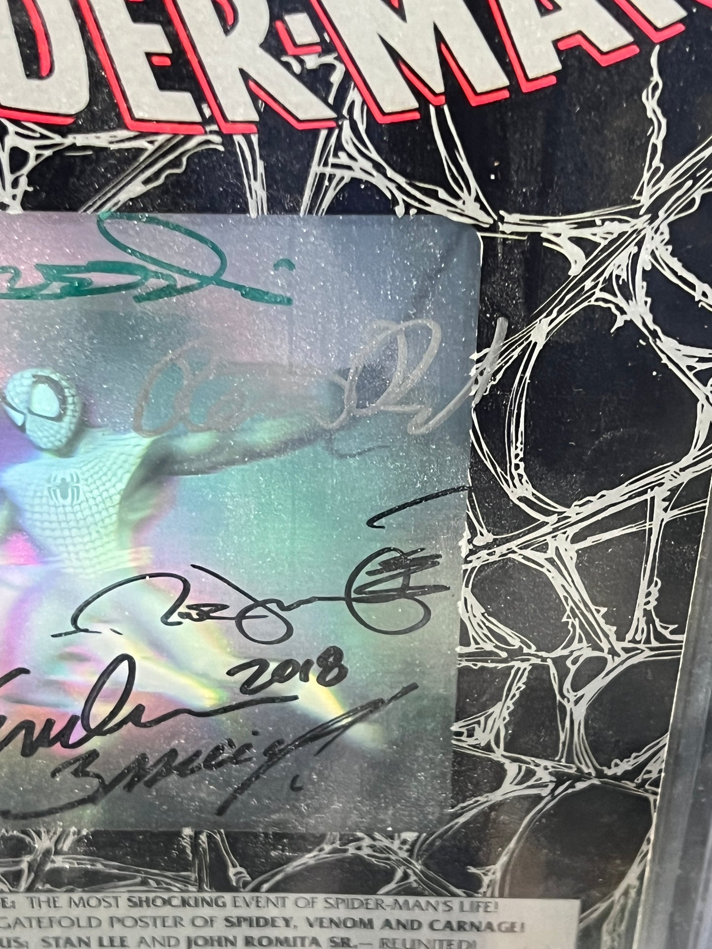 Amazing Spider-Man #365 - Signed 5X - CBCS 9.6