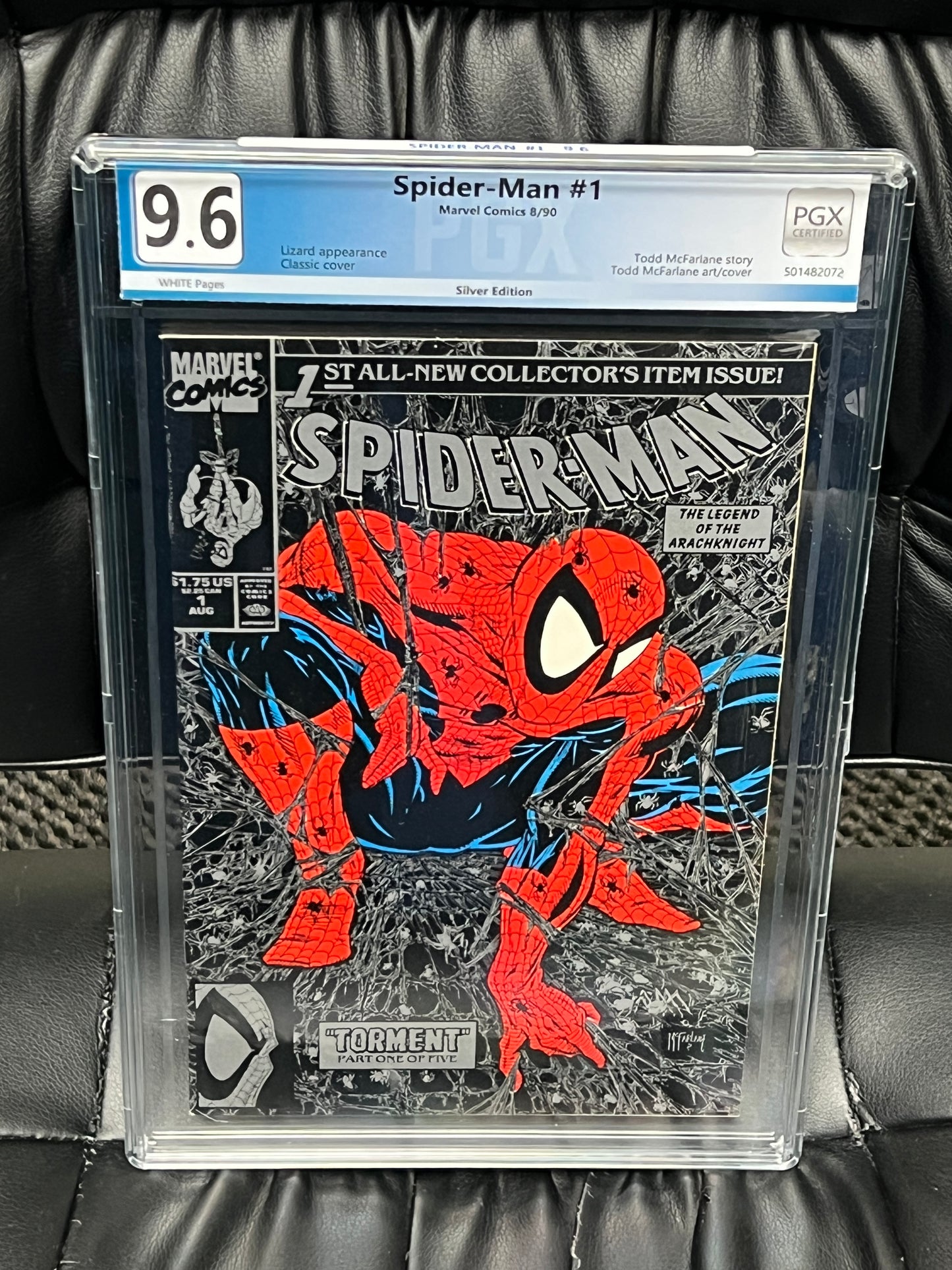 Spider-Man #1 - Silver Edition - PGX 9.6