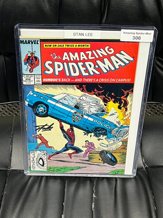 Amazing Spider-Man #306 - Signed by Stan Lee