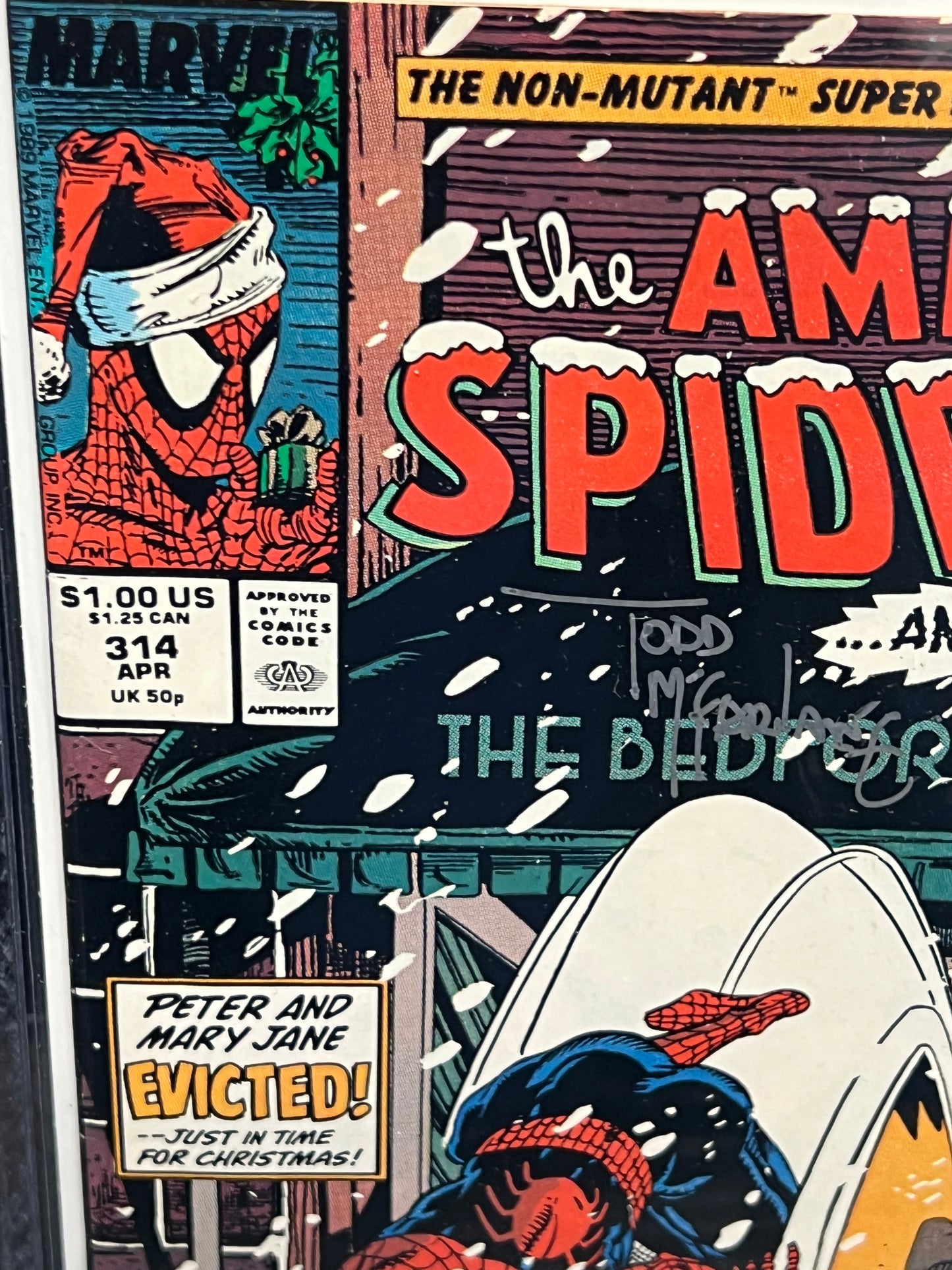 Amazing Spider-Man #314 - Signed by Todd McFarlane