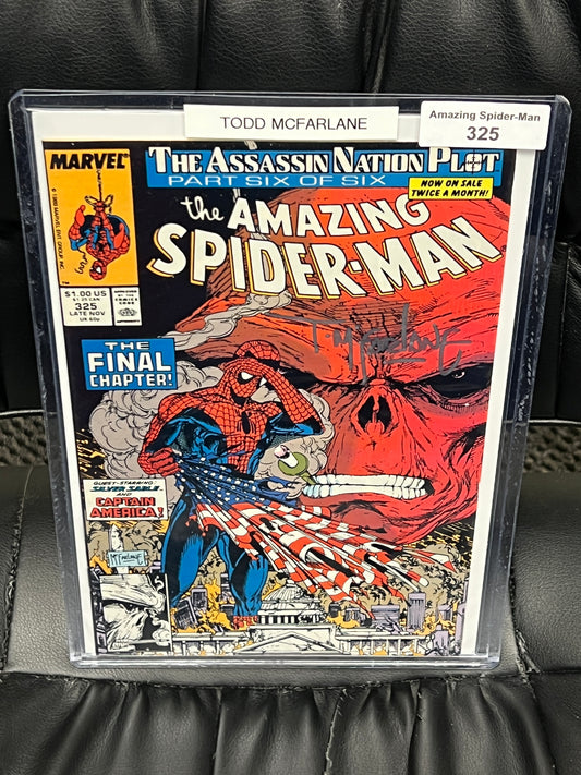 Amazing Spider-Man #325 - Signed by Todd McFarlane