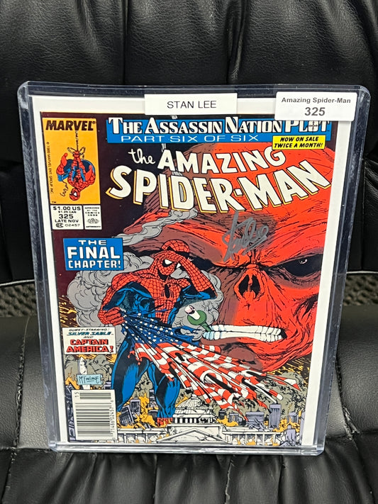 Amazing Spider-Man #325 - Signed by Stan Lee