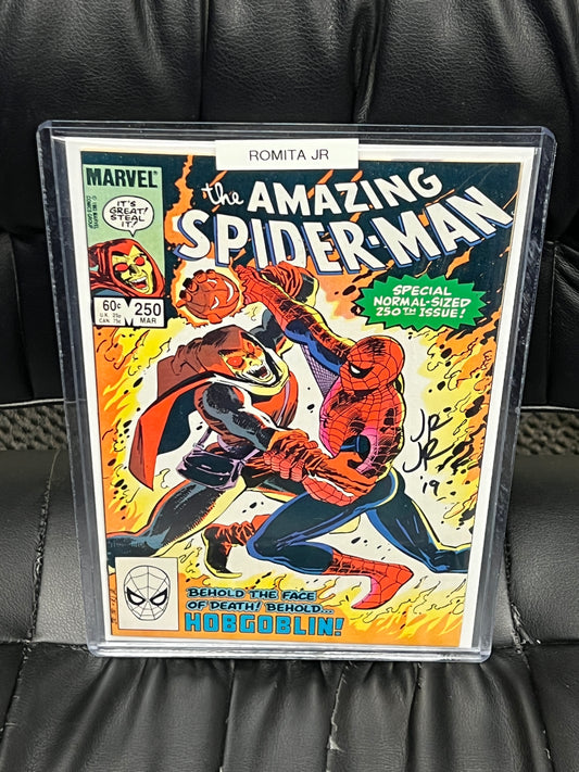 Amazing Spider-Man #250 - Signed by John Romita Jr.