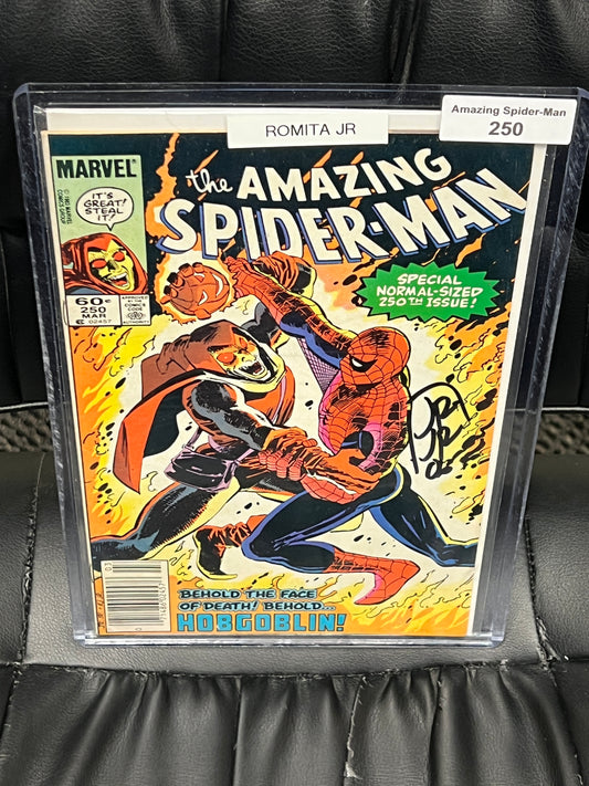Amazing Spider-Man #250 - Signed by John Romita Jr.
