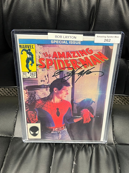 Amazing Spider-Man #262 - Signed by Bob Layton