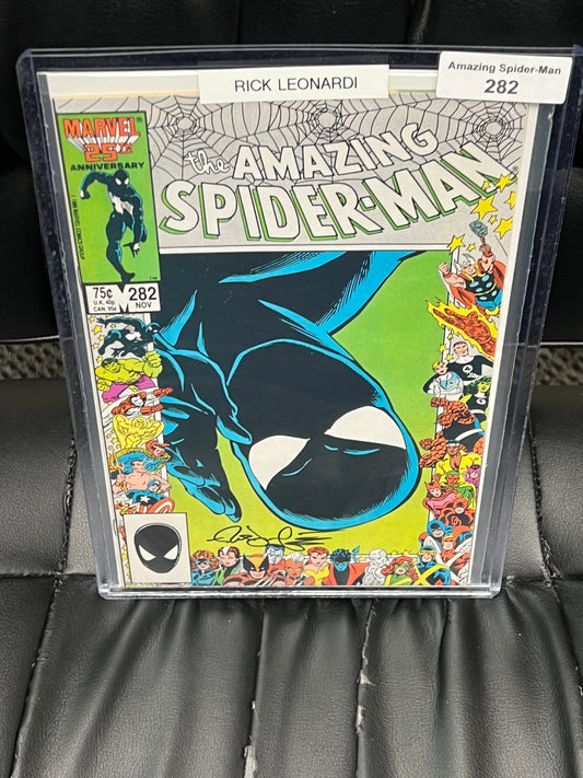 Amazing Spider-Man #282 - Signed by Rick Leonardiy)