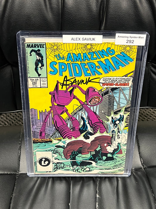 Amazing Spider-Man #292 - Signed by Alex Saviuk