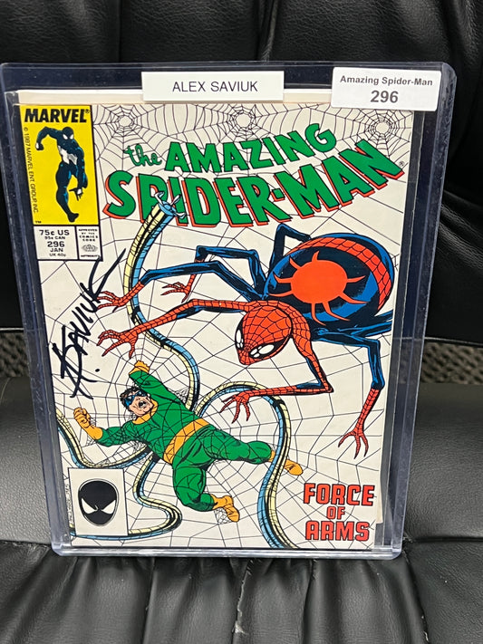 Amazing Spider-Man #296 - Signed by Alex Saviuk