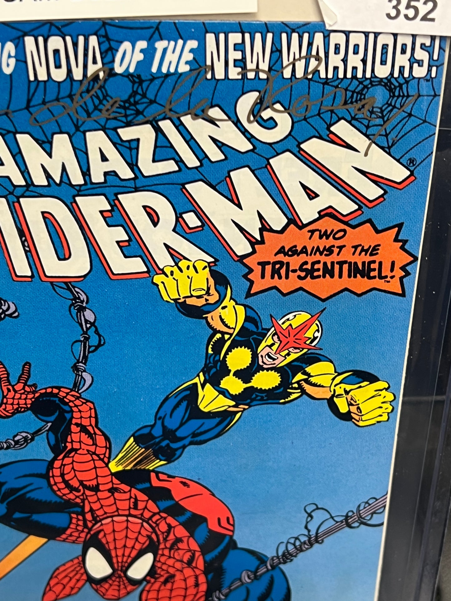 Amazing Spider-Man #352 - Signed by Sam DeLaRosa