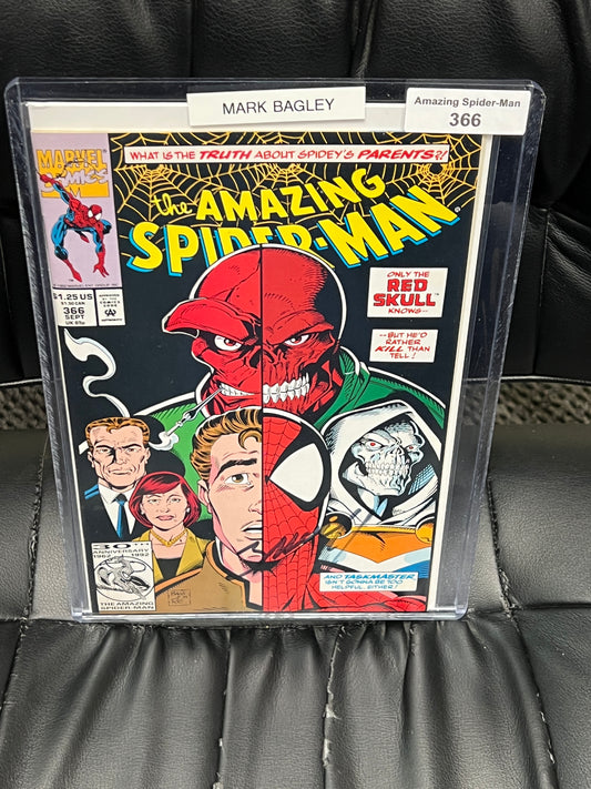 Amazing Spider-Man #366 - Signed by Mark Bagley