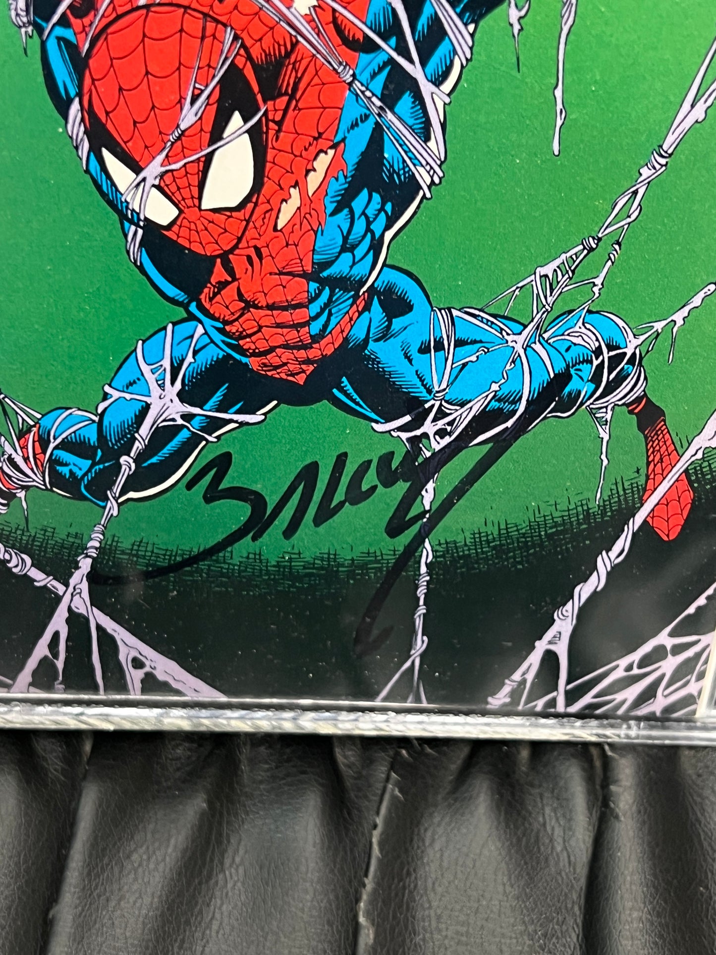 Amazing Spider-Man #373 - Signed by Bagley and Emberlin