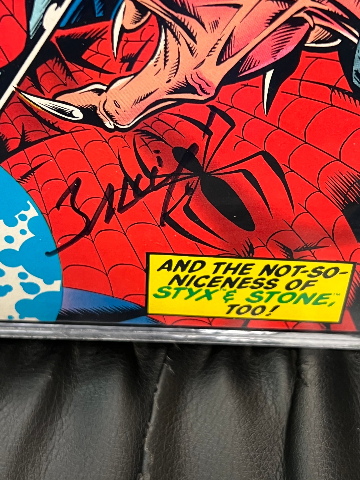 Amazing Spider-Man #377 - Signed by Mark Bagley
