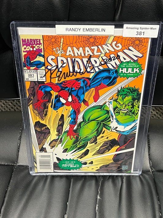 Amazing Spider-Man #378 - Signed by Randy Emberlin