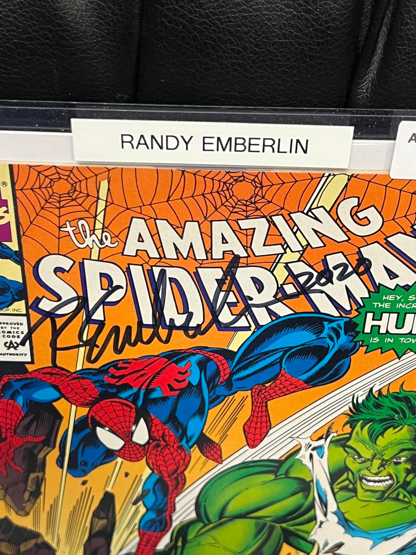 Amazing Spider-Man #378 - Signed by Randy Emberlin