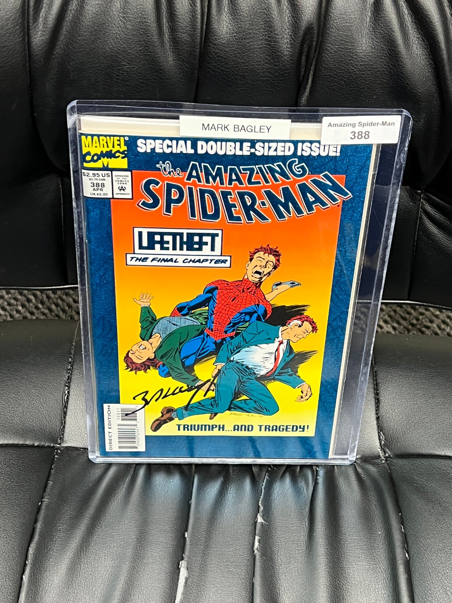 Amazing Spider-Man #388 - Signed by Mark Bagley